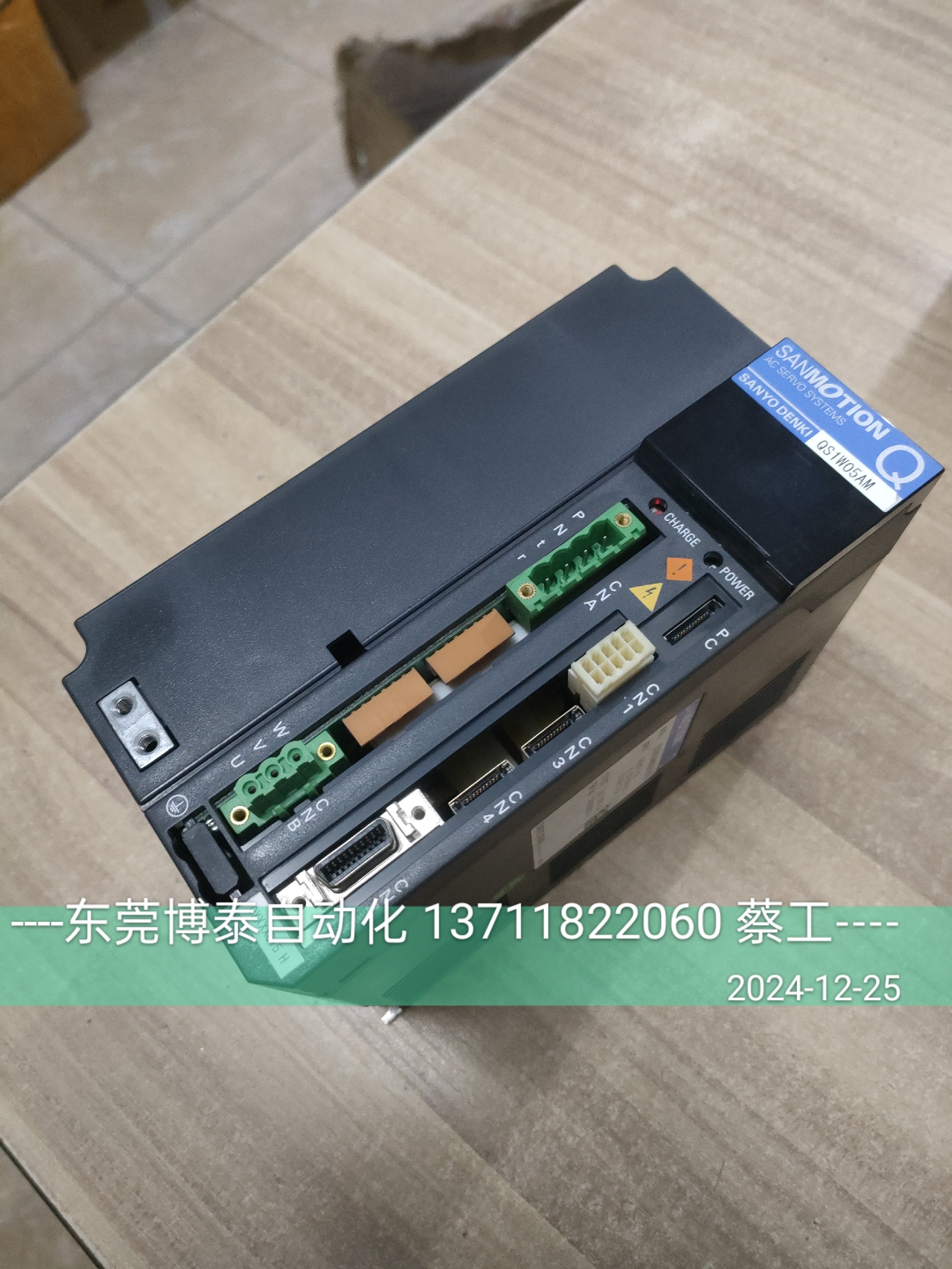 三洋伺服驱动器维修 兄弟CNC QS1W05AM0XXXXC15 三洋R系列 Q系列