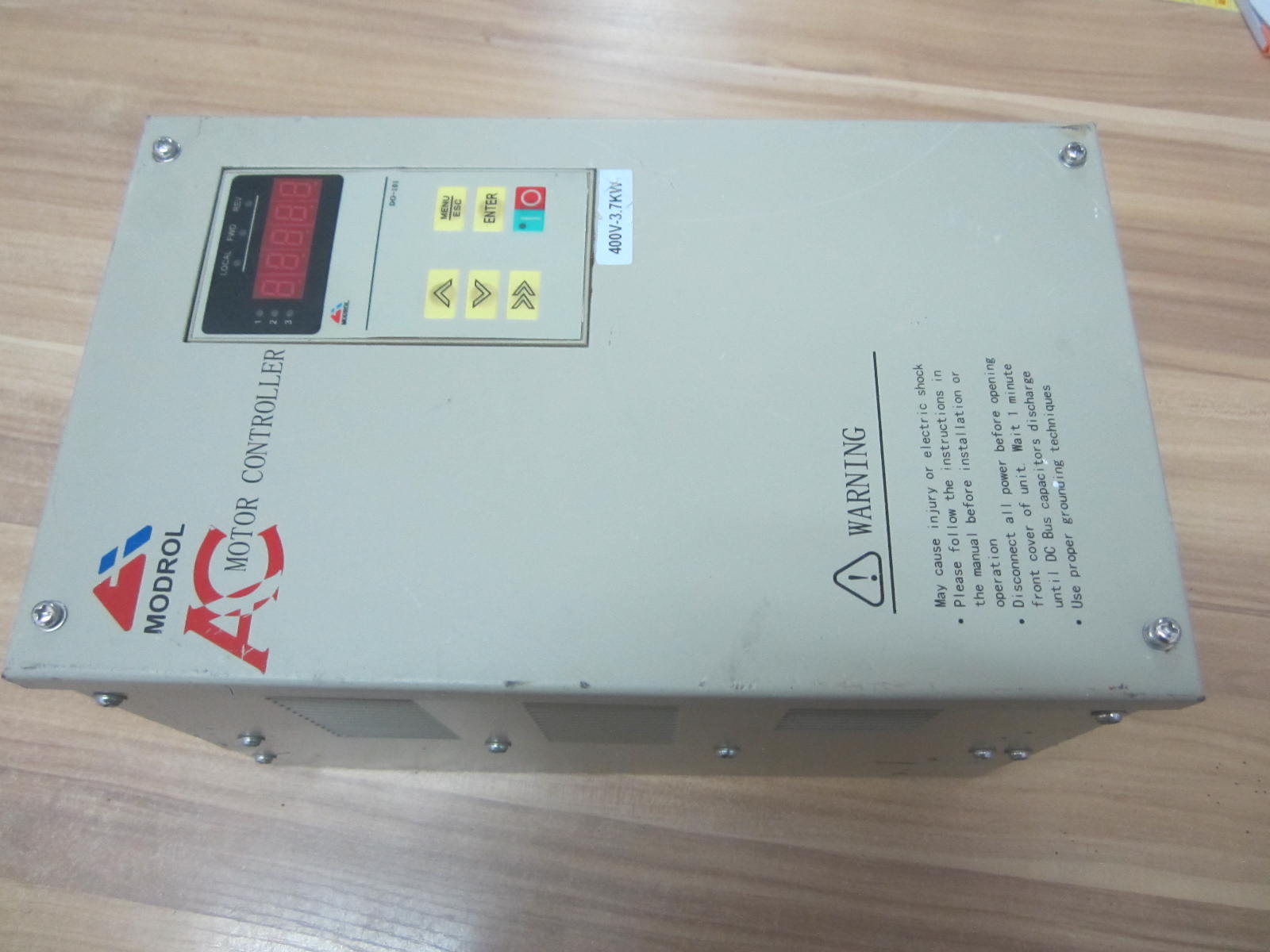 MODROL 蒙德 机床主轴专用变频器1MS IMS-GF-43P7D 400V 3.7KW  二手拆机 测试包好 实物拍摄 不带PG卡 详情价格请咨询店家