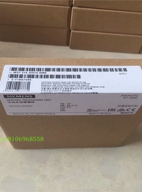 SIEMENS西门子模块CPU315-2PN/DP 处理器模组
