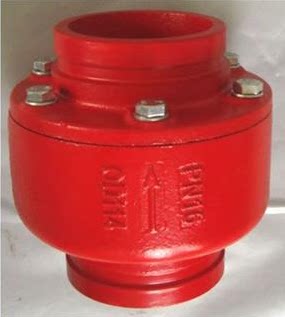 美科直销沟槽消声止回阀gh81x-16q dn80规格齐全