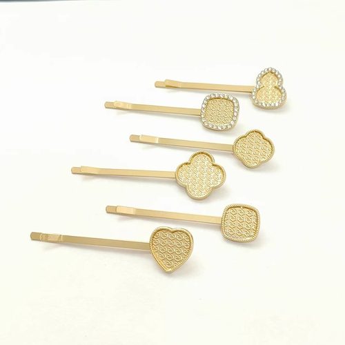 宋锦香云纱DIY小边夹发夹-非成品