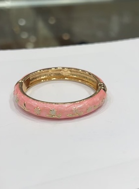 正品北京景泰蓝手镯宽面小圈女1到5岁掐丝珐琅彩时尚宫廷旅游礼物