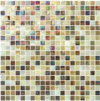 10608 Стеклянная мозаика из стеклянной ледниковой нефриты