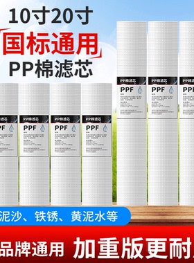 汉蓝神盾原厂pp棉滤芯316不锈钢过滤网P20过滤颗粒杂质泥沙过滤器