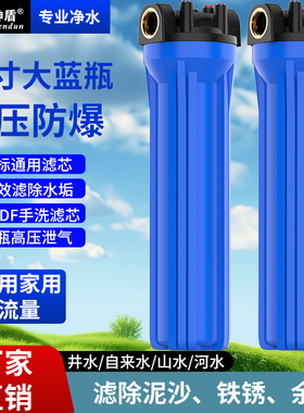 20寸蓝瓶超滤阻垢净水器大流量