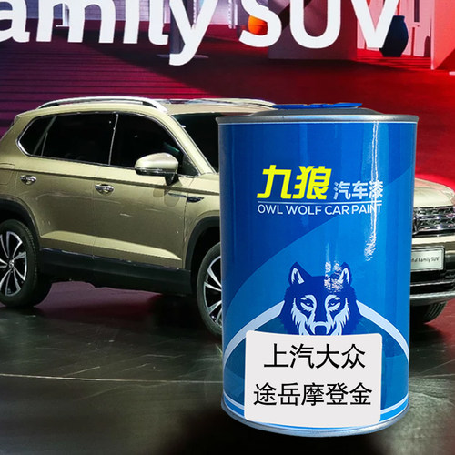 九狼汽车漆大成品众改色喷烤漆蔚途揽锐岳摩登金正黑雅致白典雅黑 - 封面