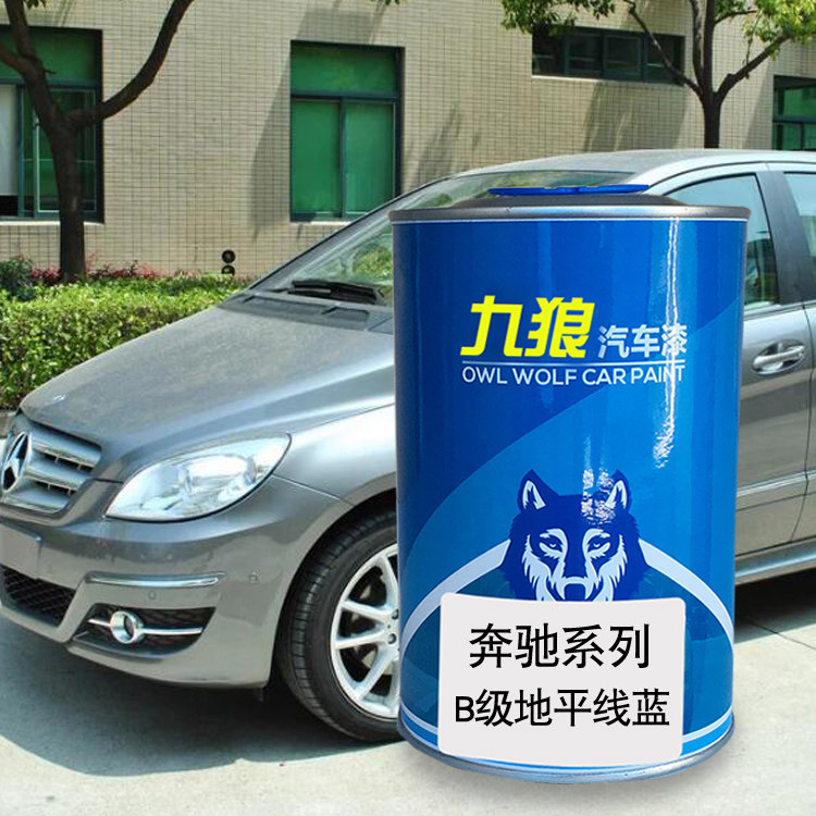 九狼汽车漆奔成品驰改色全车补色B级地平线蓝北极银卷云白南海蓝