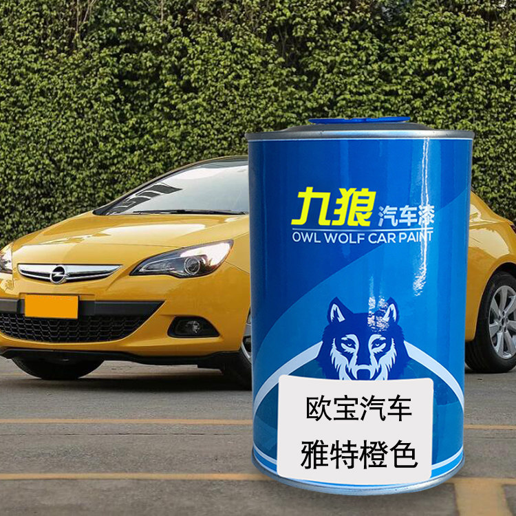 九狼欧油漆宝Adam紫色金属银汽车翻新改色成品漆晴空蓝雅特橙色