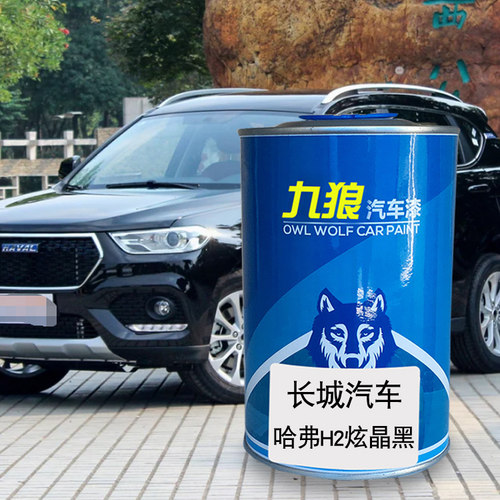 九狼汽车漆长成城品哈漆弗改色H2炫晶黑圣地亚哥蓝H3橄榄绿时尚橙