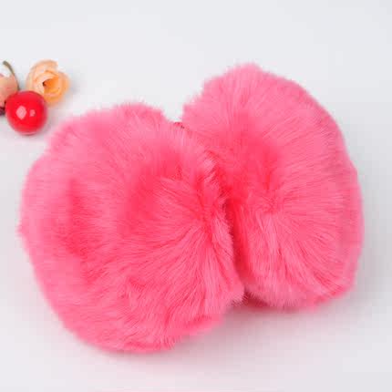卓朵耳罩耳套女仿兔毛仿狐狸毛耳机捂保暖毛绒耳包韩国秋冬 女