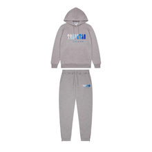 Trapstar字母毛圈Y2K连帽卫衣长裤运动裤慢跑套欧美流行套装男女