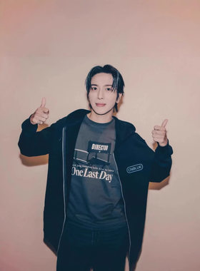CNBLUE郑容和2026演唱会OneLastDay日本场周边同款短袖T体恤印花