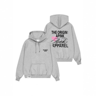 灰色连帽衫卫衣Apink演唱会The Origin : APINK的周边商品同款印