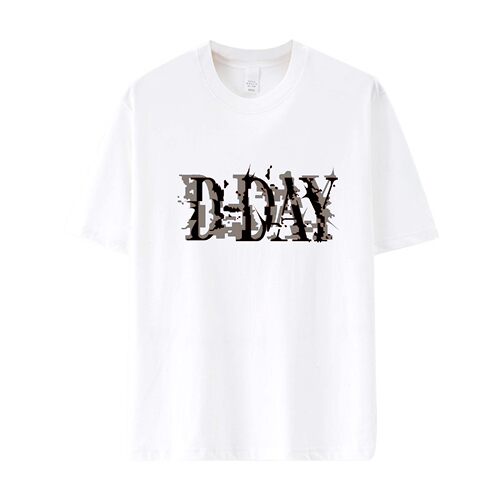 kpop Suga T恤 Agust D 专辑D-Day shirt DDAY短袖上衣朴智旻T恤