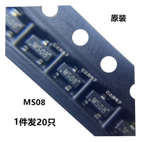 丝印MS08/MLS08打字代码场效应管