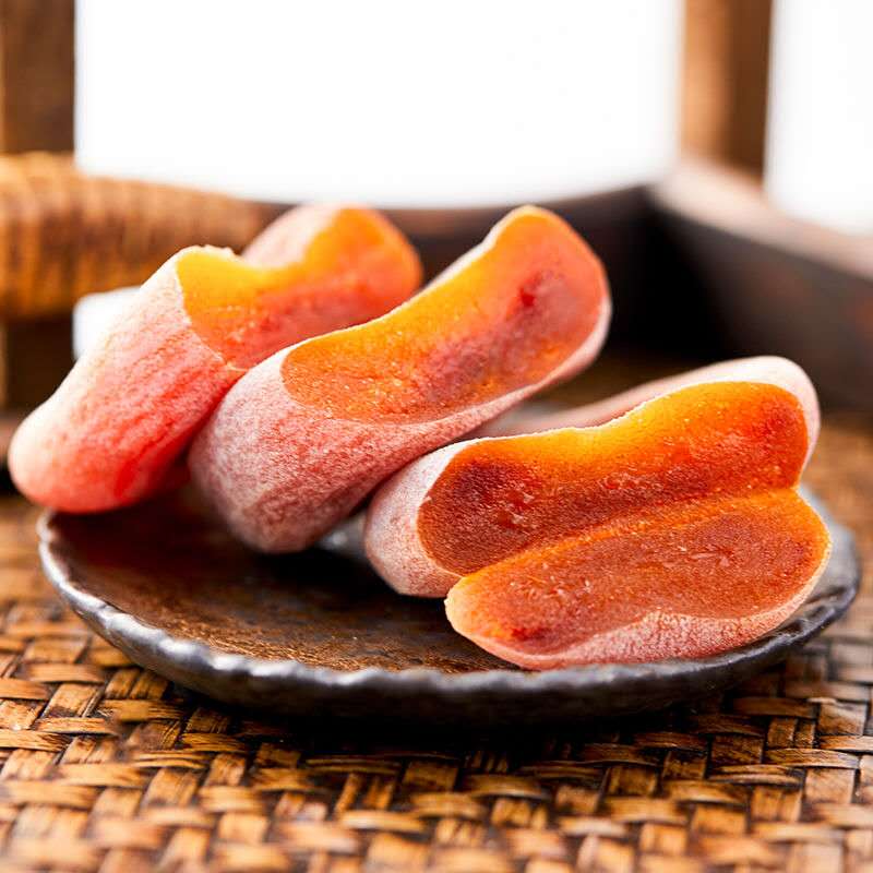 新【9.9整箱家庭版5斤装】柿饼小包装降霜吊饼非陕西柿饼富平吊饼