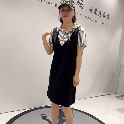 女权贵族夏季新款大码减龄连衣裙