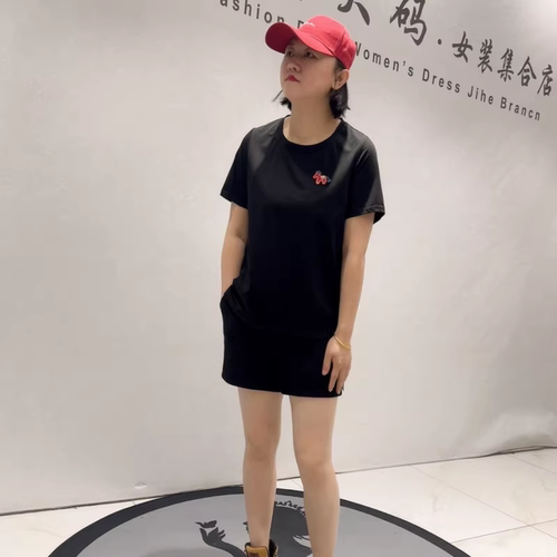 女权贵族夏季新款大码百搭短袖T