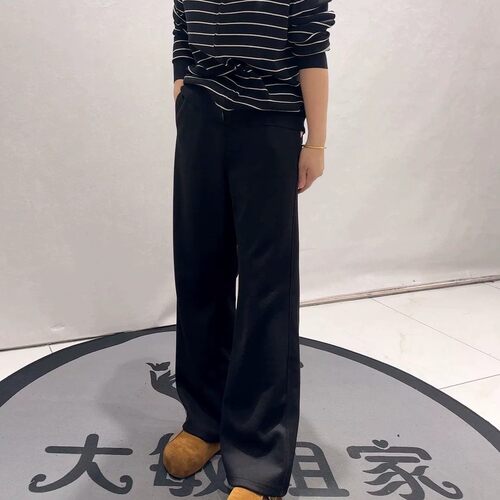 芮娜依莲秋冬新款大码厚料女裤子