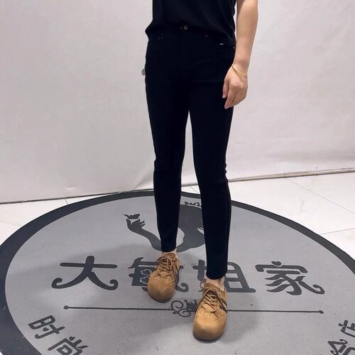 柏菲蒂秋季新款大码显瘦牛仔裤子