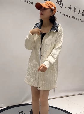 女权贵族秋冬款大码一手长薄棉服