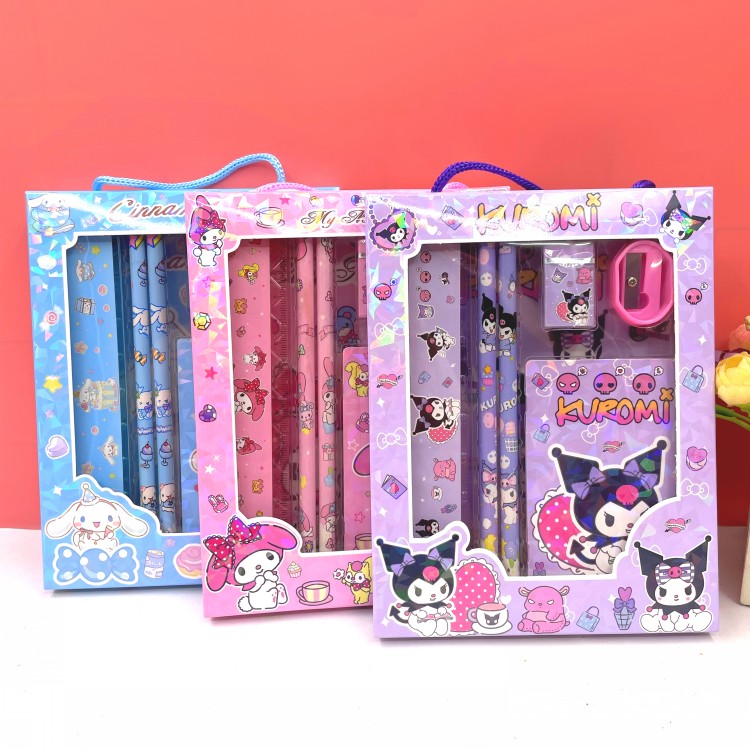 儿童卡通手提文具套装生日礼品