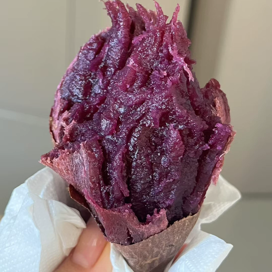 云南高原紫薯五斤自家红薯糖心紫薯蜂蜜紫薯榴莲蜜薯紫薯