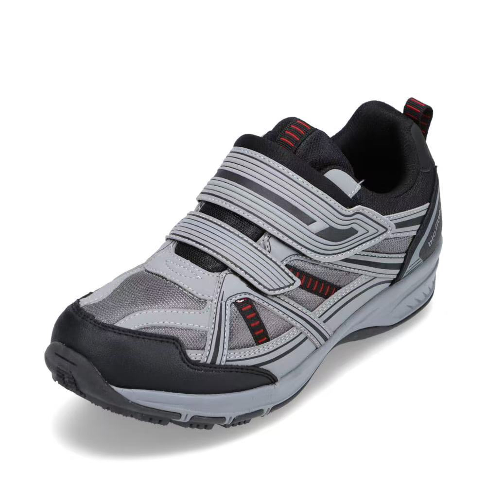 胖脚福音～日单6E防水男鞋魔术贴轻便跑步运动鞋橡胶防滑底休闲鞋