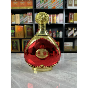 金徽酒28年50度空酒瓶摆件装饰道具收藏空瓶