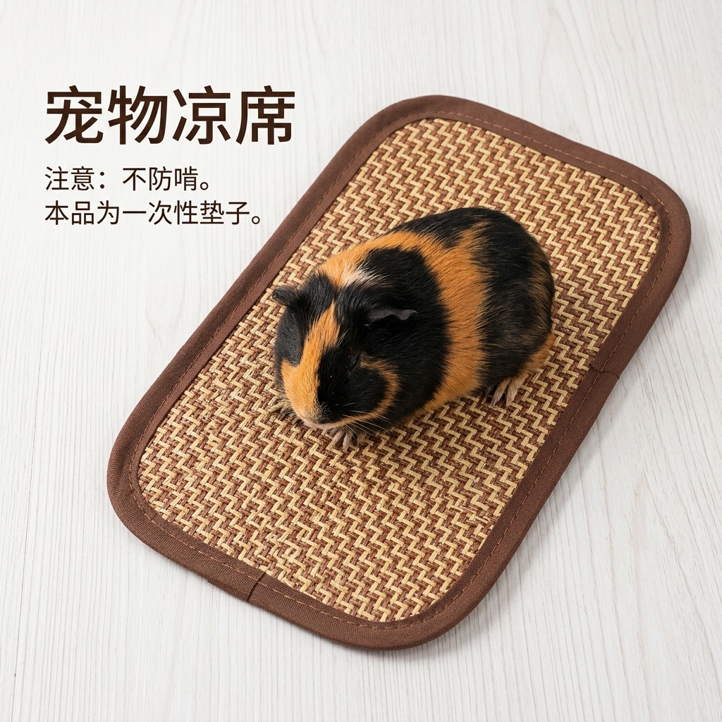 一次性凉席宠物夏天降温仓鼠金丝熊垫子荷兰猪垫子刺猬降温垫包邮