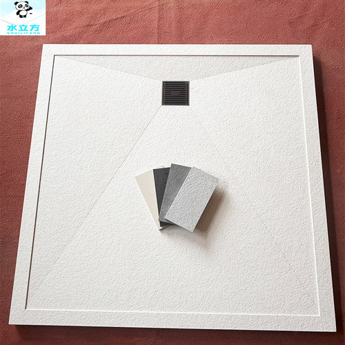 下沉式卫生间一体岩板淋浴房底座