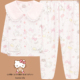 娃娃领睡衣秋冬女款 加厚珊瑚绒保暖可爱HelloKitty卡通家居服冬天