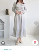 日单女装 连衣裙 女士 apres jour