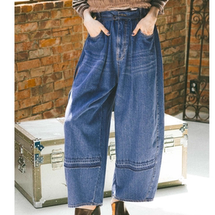 日单NK休闲裤女2025年春季新款时尚宽松简约阔腿裤232761