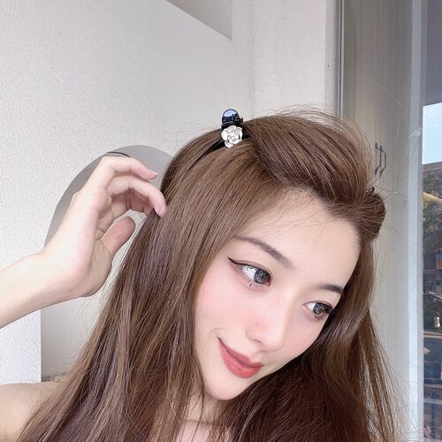 抓夹发抓树脂日系韩版刘海顶夹