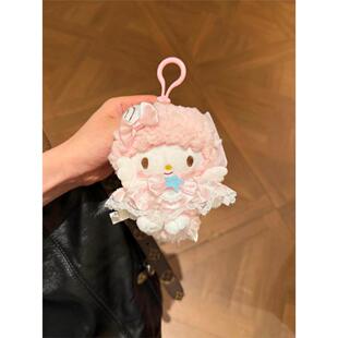 正版天使piano小羊包包挂件书包钥匙扣挂饰女生可爱玩偶公仔礼物