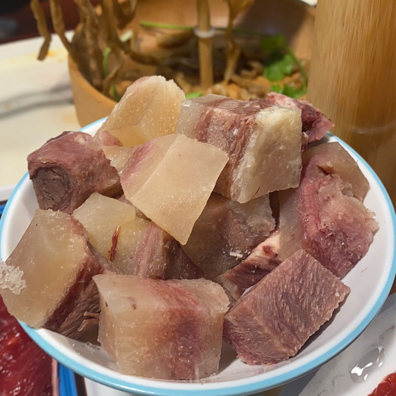 四川火锅菜品坨坨耙牛肉牛杂