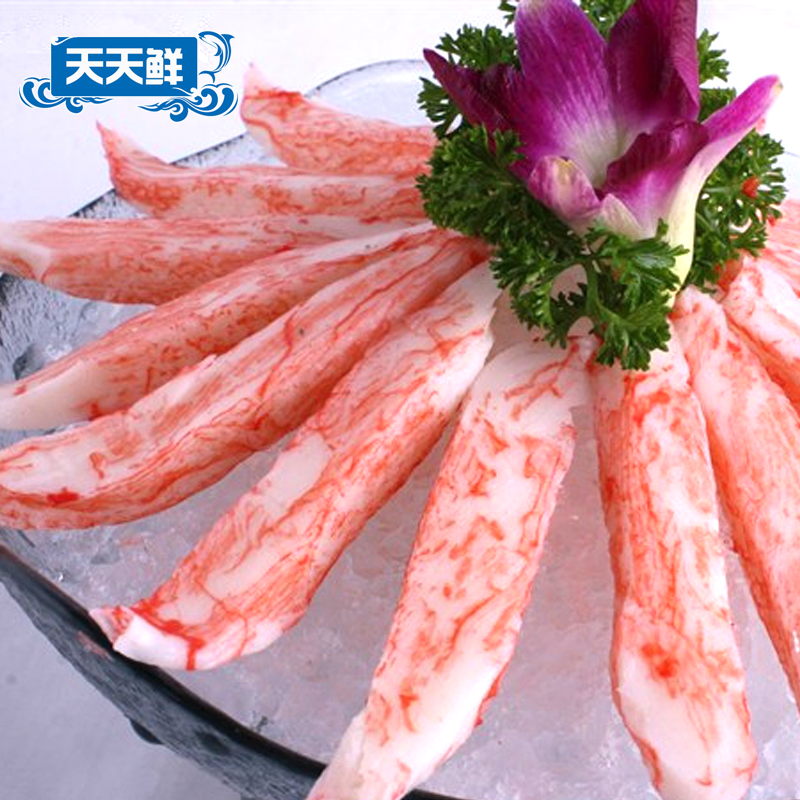 冷冻海鲜蟹肉刺身寿司松叶30只装