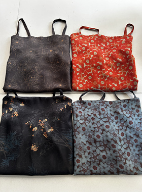 西辞记原创汉服春夏秋宋抹仿香云纱吊带透气舒适改良可加胸垫