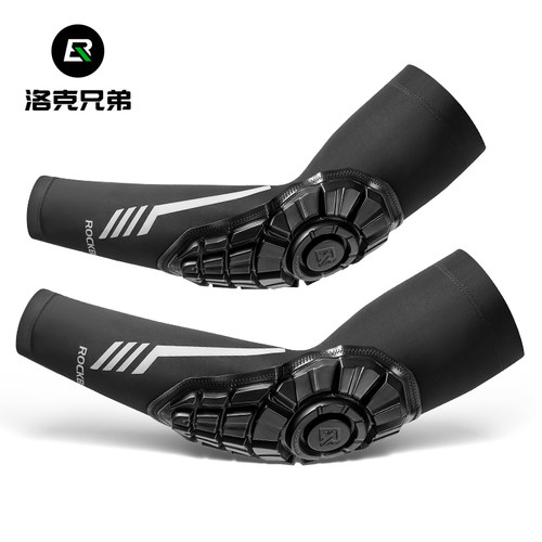 洛克兄弟摩托车防撞袖套防晒冰丝