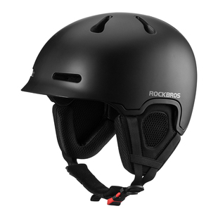 洛克兄弟滑雪头盔护具单板双板雪盔保暖成人护头户外雪地男女款