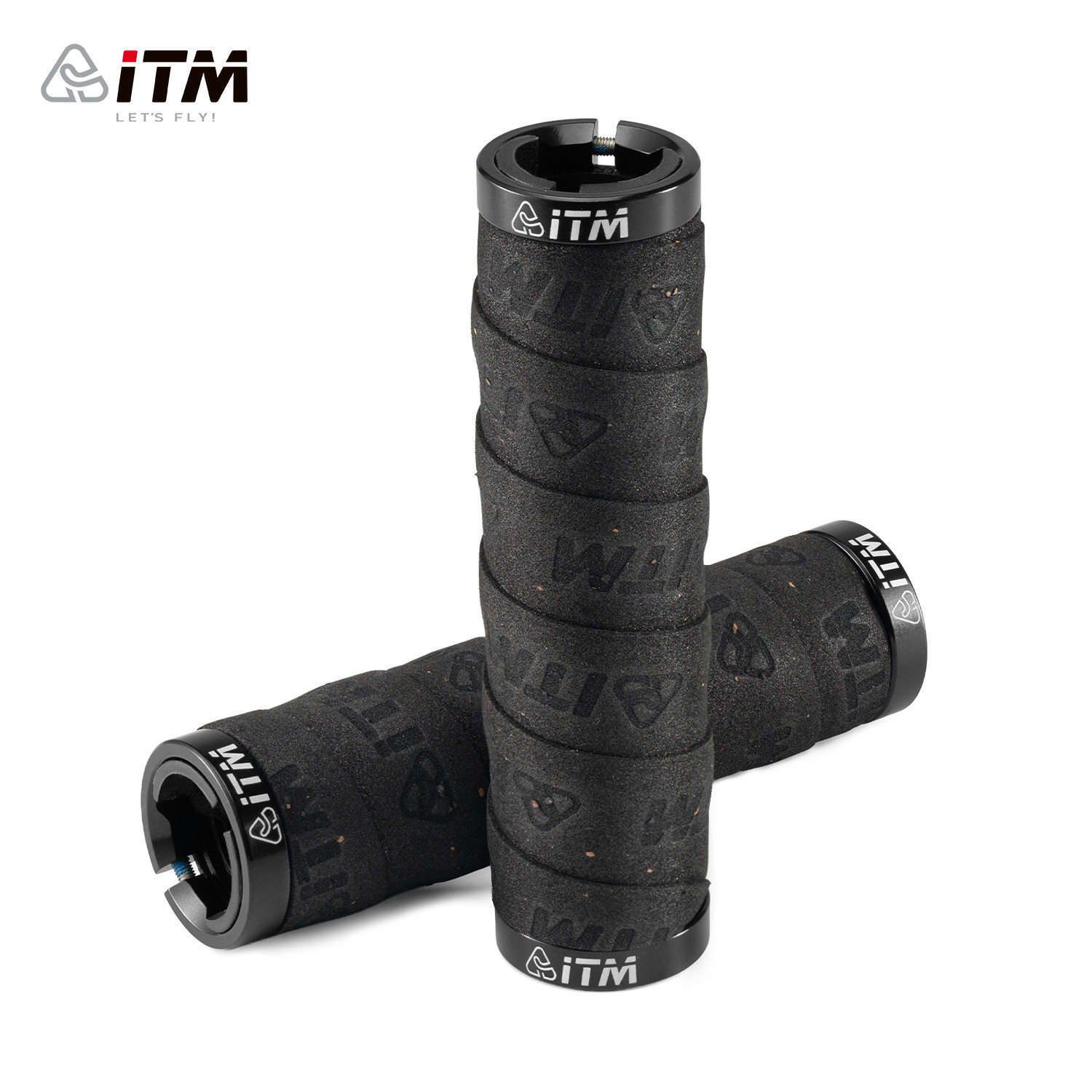 意大利ITM自行车把套GRIPS山地车防滑锁死手握把套AT橡胶骑行配件