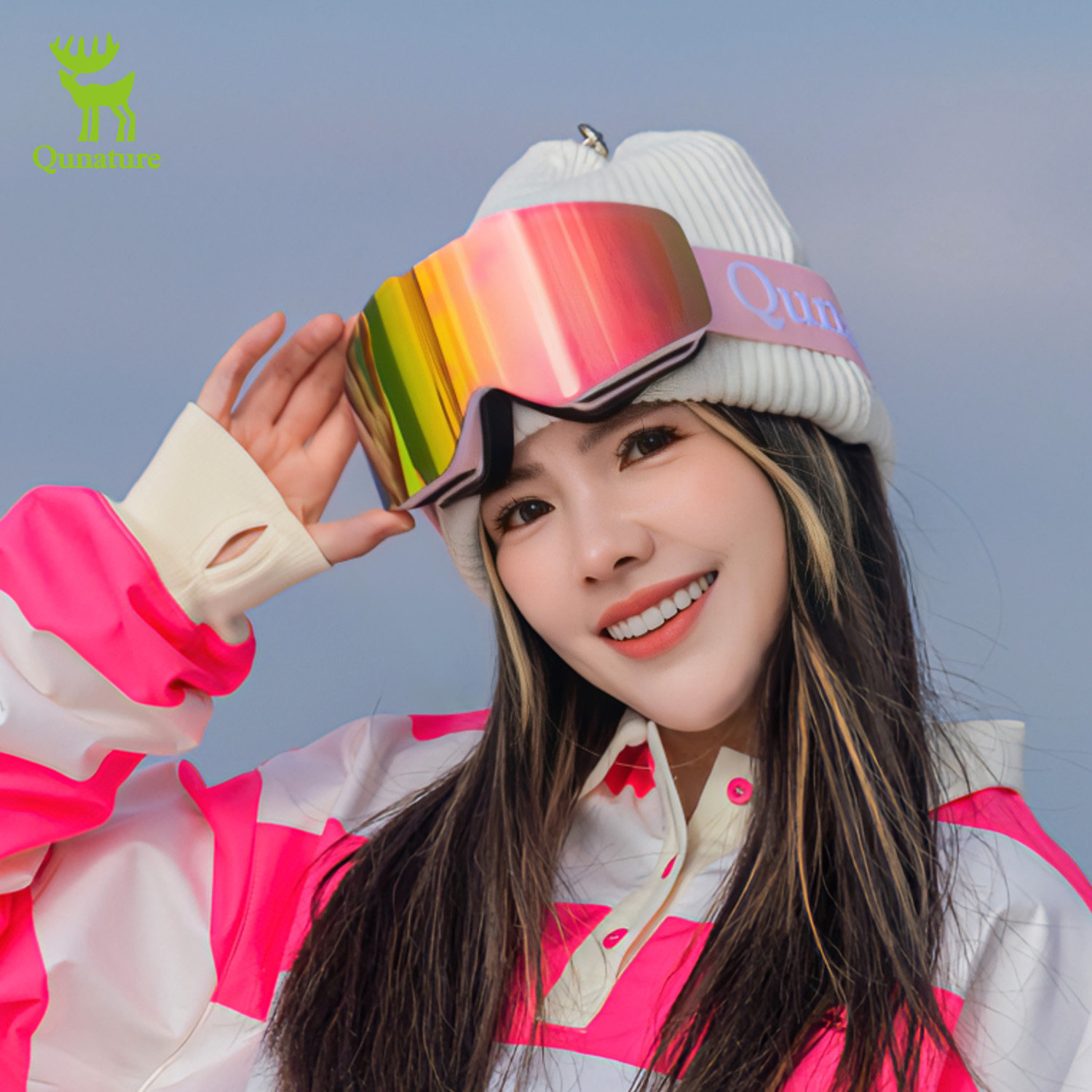 拓野趣滑雪镜护目镜男女款滑雪眼镜透气无框防紫外线防雾户外眼镜