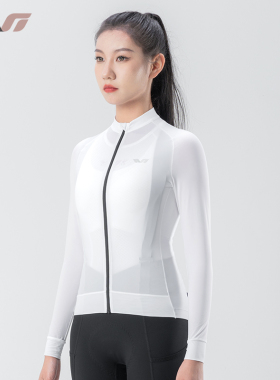 洛克兄弟TVI系列骑行服女款上衣长袖速干透气夏季自行车公路车服