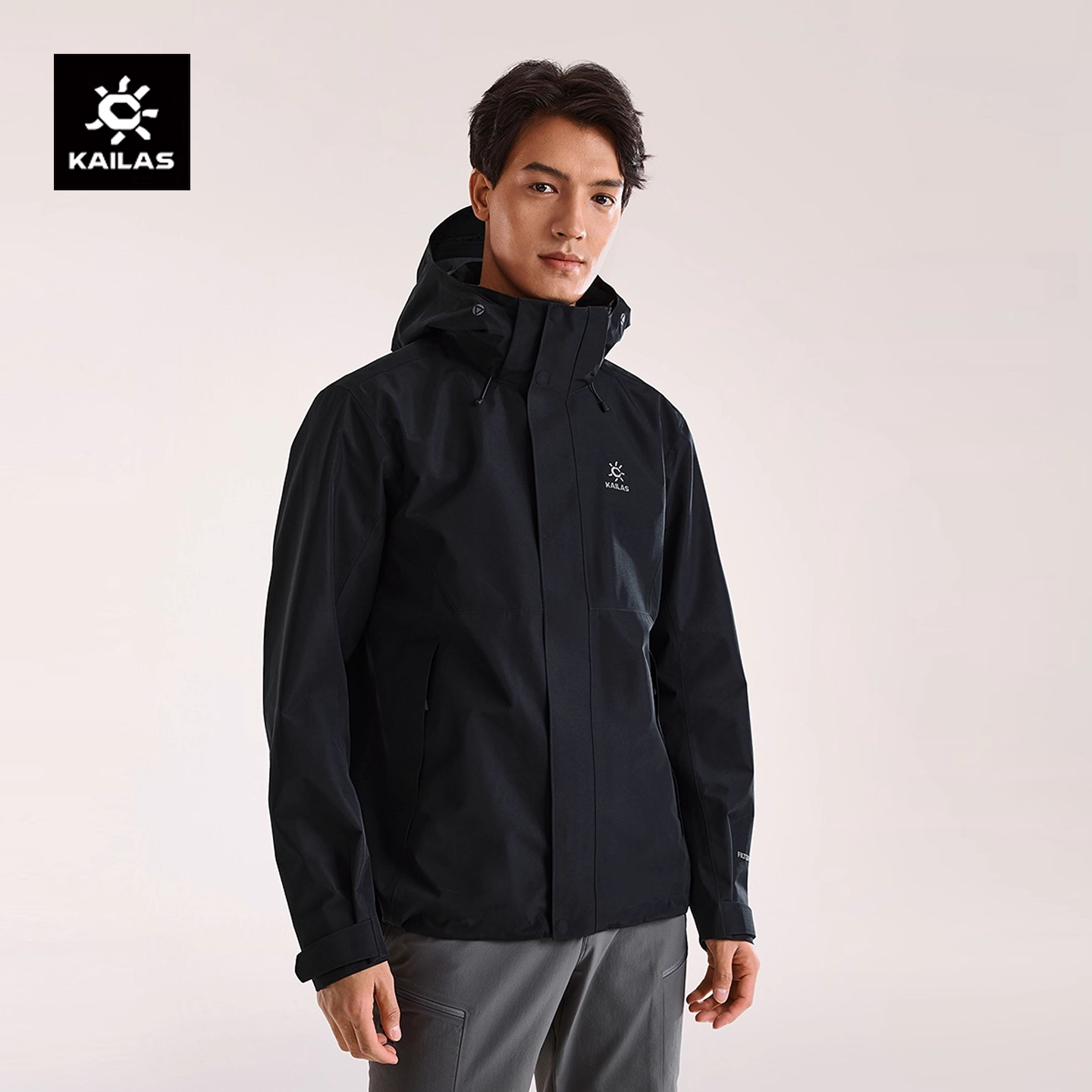 KAILAS凯乐石猎风Advanced冲锋衣男款防风防水登山户外徒步外套女