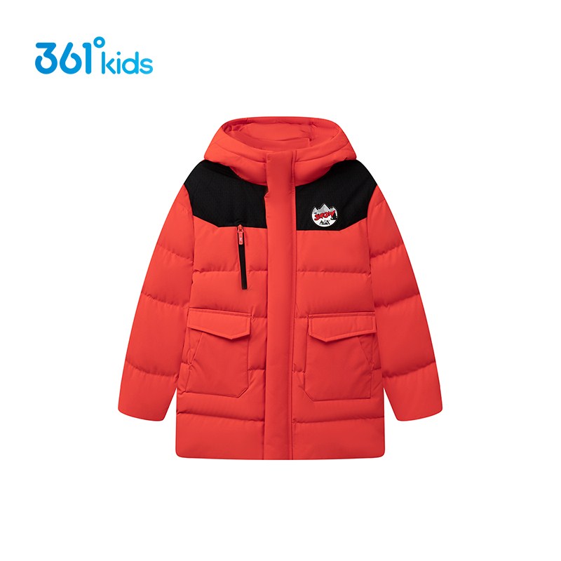361儿童男童中长羽绒服时尚冬季