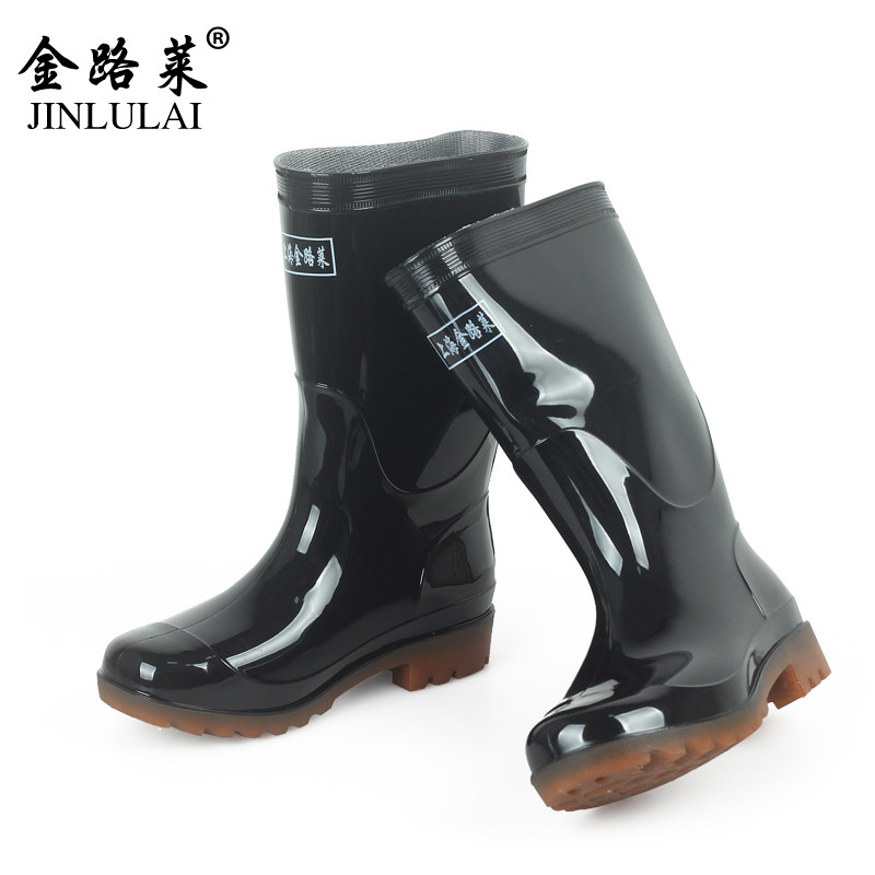 Chaussures - bottes caoutchouc homme pour printemps - semelle tendon - Ref 964655 Image 1