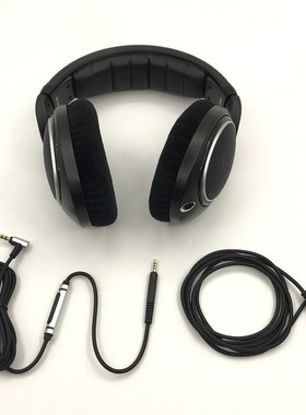 适用森海塞尔HD598cs se HD599 569 518 558耳机线560s带麦音频线