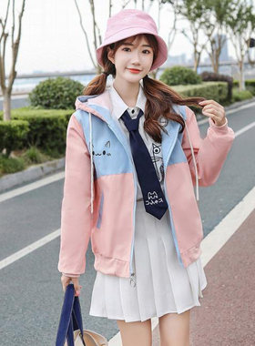 小学生少女孩大童14岁休闲外套