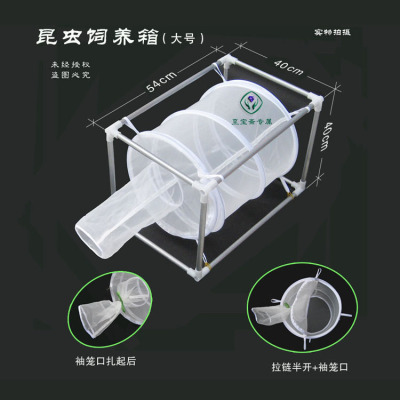 饲养大号手提昆虫养虫盒